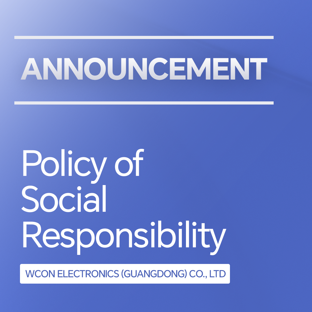Policy of Social  Responsibility