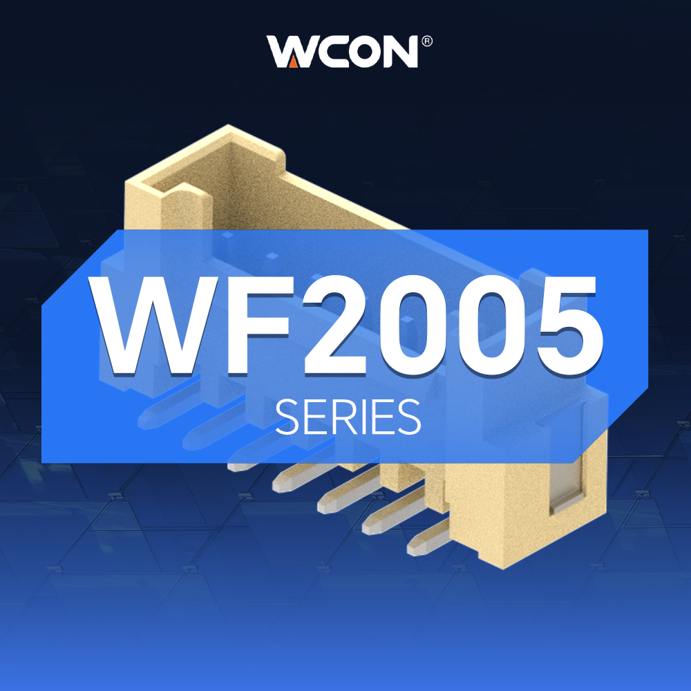WF2005 Series High-Density Connector: 2.0mm Pitch, Dual-Contact Design, Stable Connection, Signal Peace of Mind