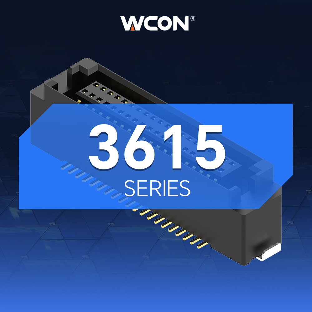 3615 Series 0.80mm High-Density Board-to-Board Connectors| Precision Alignment, Signal Stability