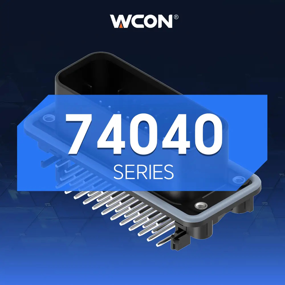 74040 Series 4.00mm Pitch Waterproof Wire-to-Board Automotive Connectors | Waterproof, Shock Resistance and High Retention Force