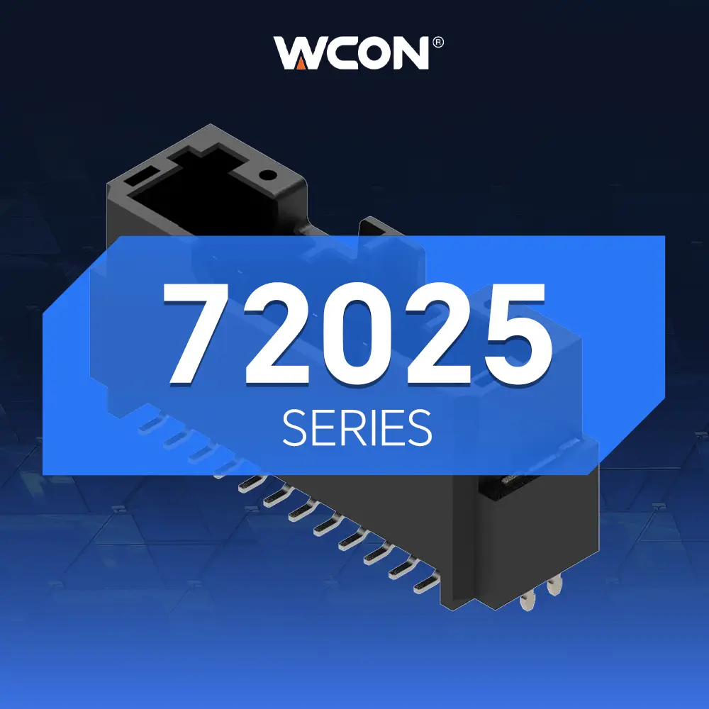 72025 Series 2.00mm Pitch Wire-to-Board Connectors | A Reliable Choice for Compact Automotive Electronics